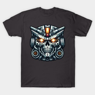 Biomech Skull S01 D76 T-Shirt